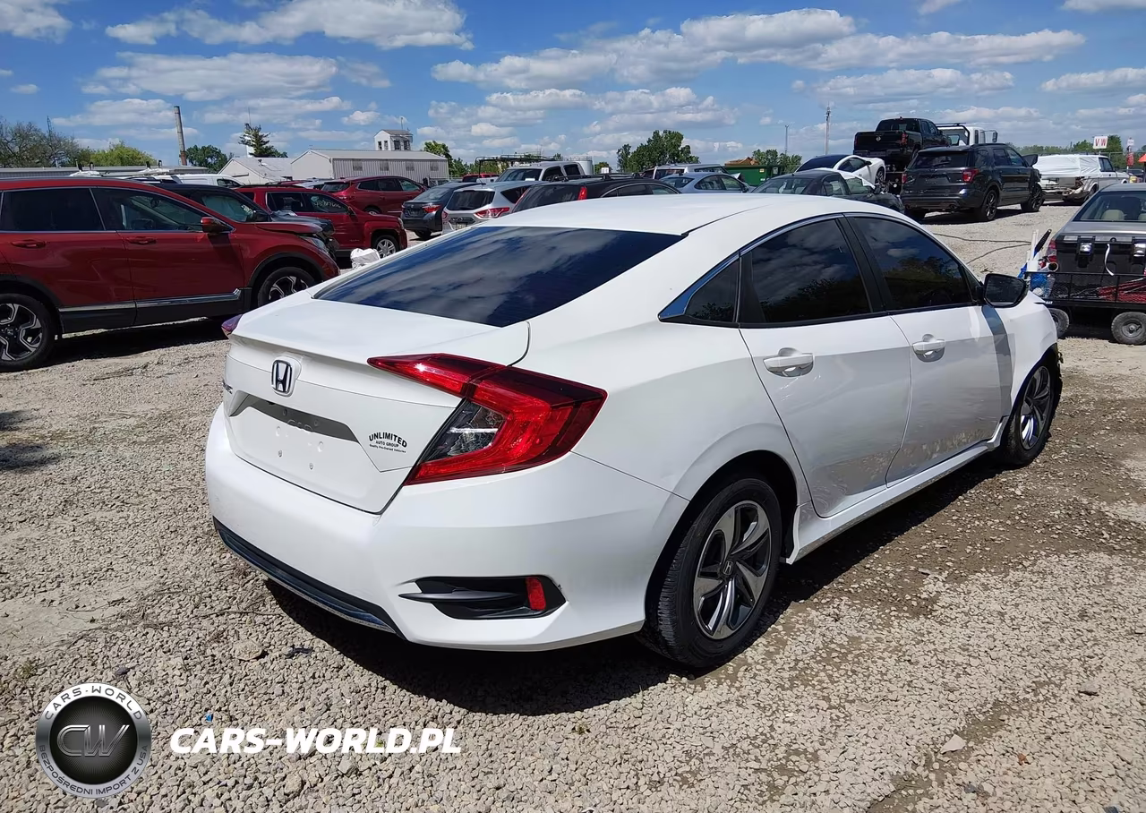 2020 Honda Civic Lx VIN:2HGFC2F66LH511948 - 4