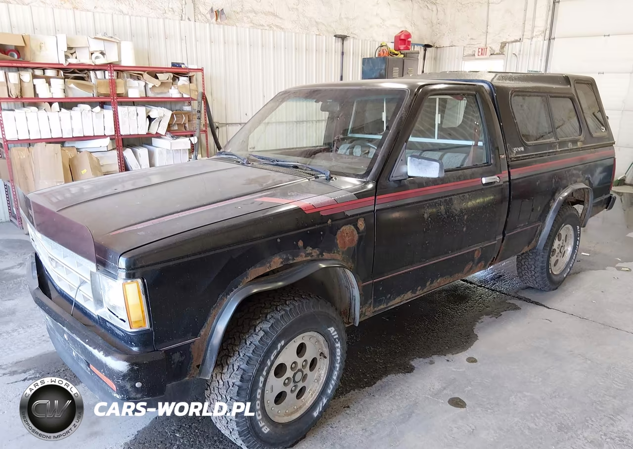 1987 Chevrolet S Truck S10 VIN:1GCCT14E7H8118933 - 2