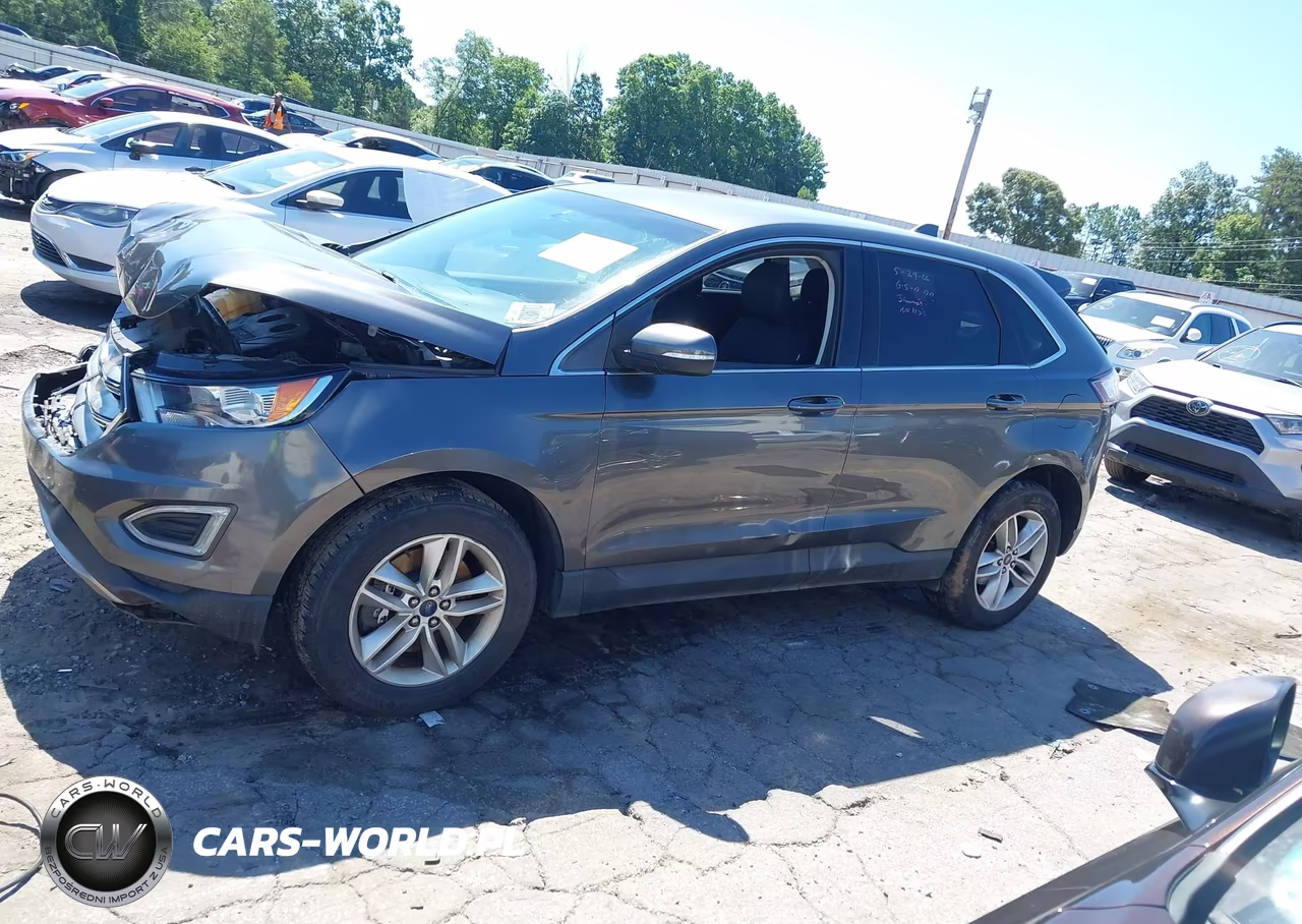 2017 Ford Edge Sel VIN:2FMPK4J97HBC01106 - 14