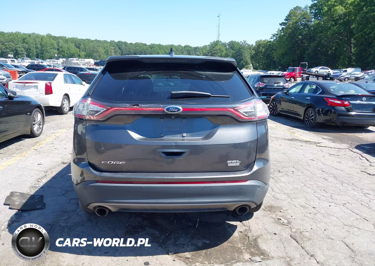 2017 Ford Edge Sel VIN:2FMPK4J97HBC01106 - 16