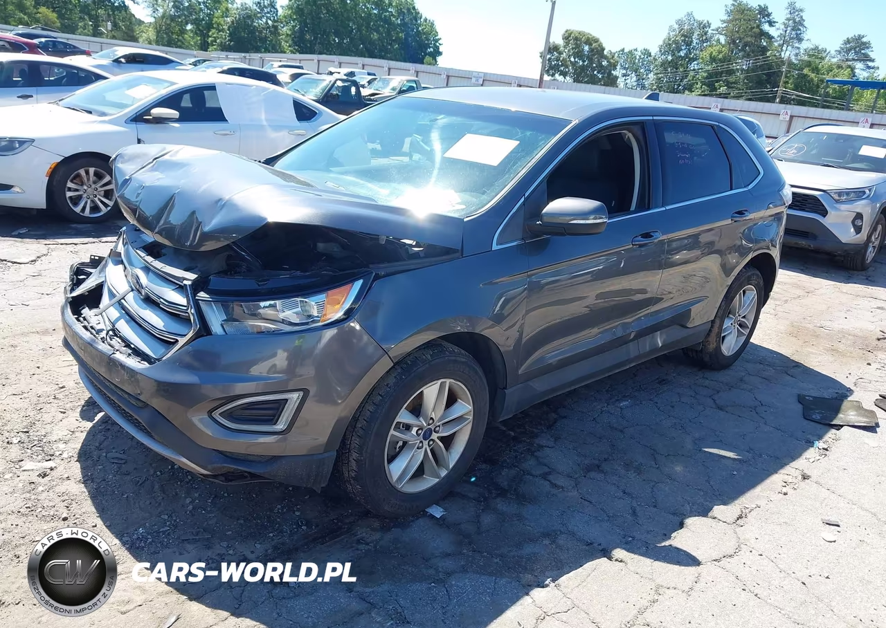 2017 Ford Edge Sel VIN:2FMPK4J97HBC01106 - 2