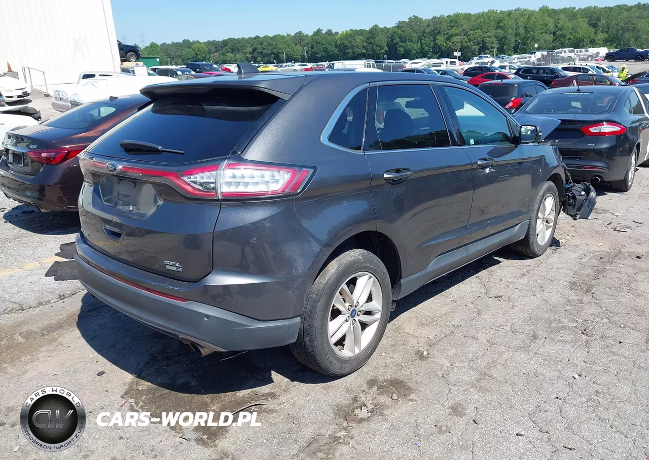2017 Ford Edge Sel VIN:2FMPK4J97HBC01106 - 4