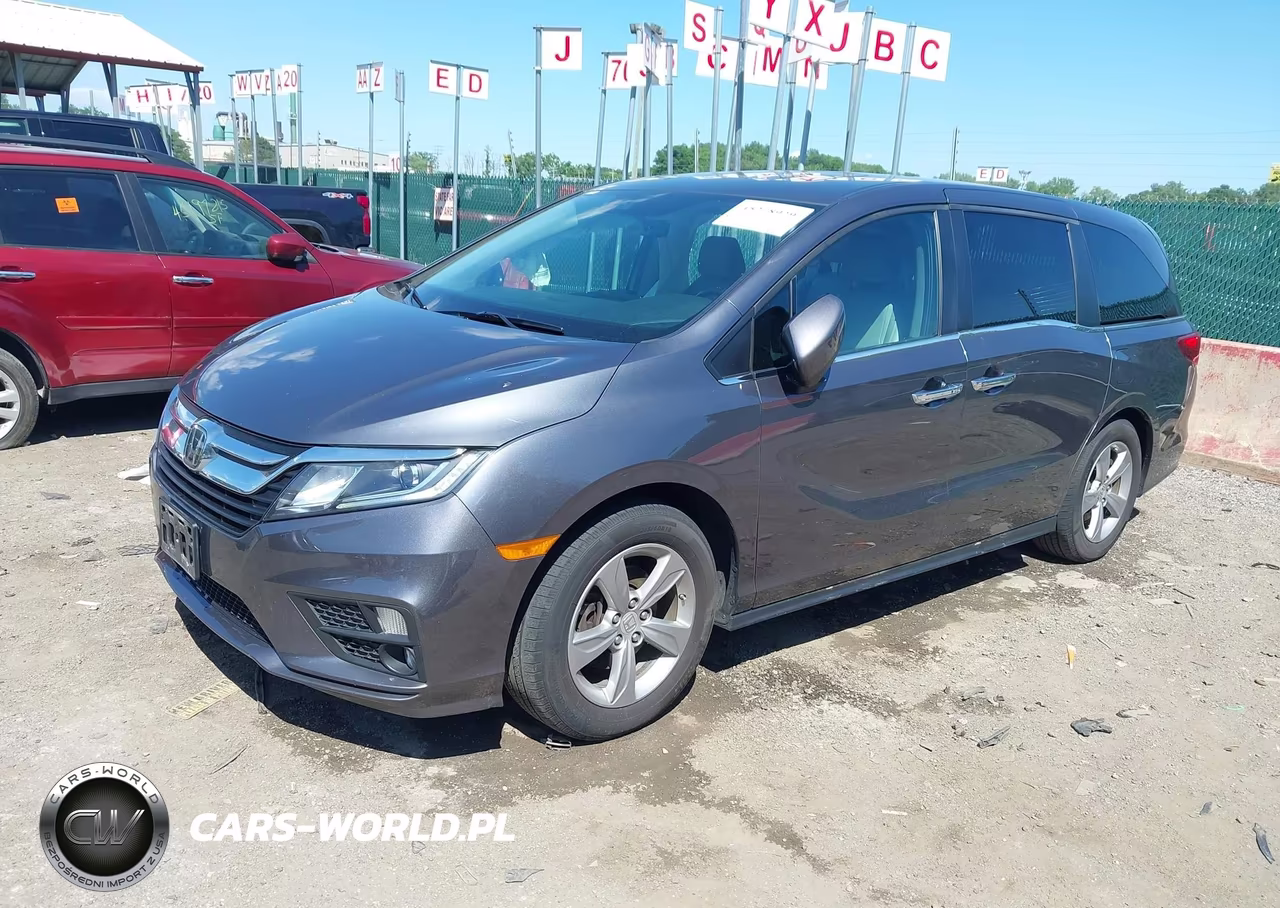 2018 Honda Odyssey Ex-L VIN:5FNRL6H74JB079274 - 2