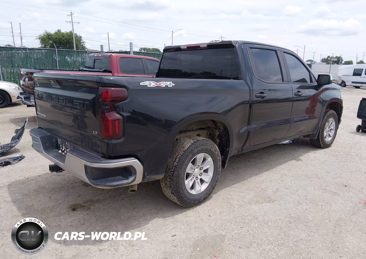 2020 Chevrolet Silverado 1500 4Wd Short Bed Lt VIN:3GCUYDED8LG394845 - 4