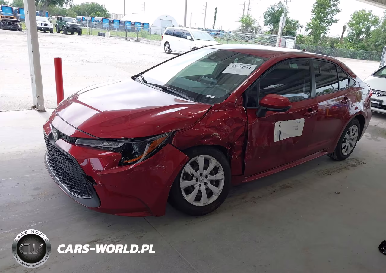 2022 Toyota Corolla Le VIN:JTDEPMAE2NJ214282 - 2