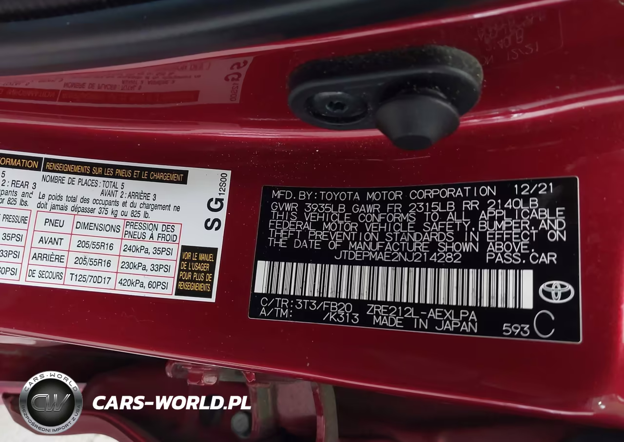 2022 Toyota Corolla Le VIN:JTDEPMAE2NJ214282 - 9