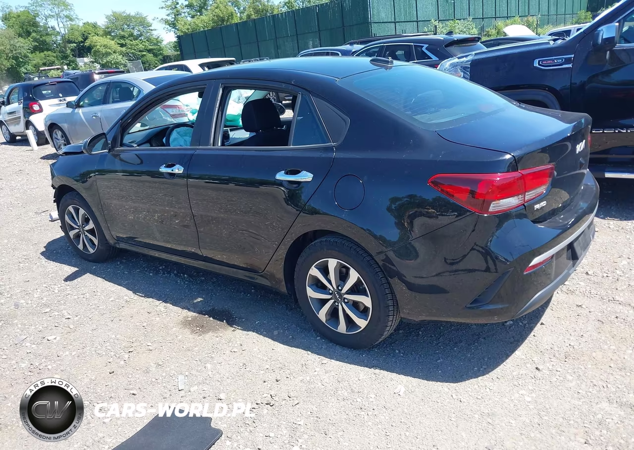 2022 Kia Rio S VIN:3KPA24ADXNE445044 - 3