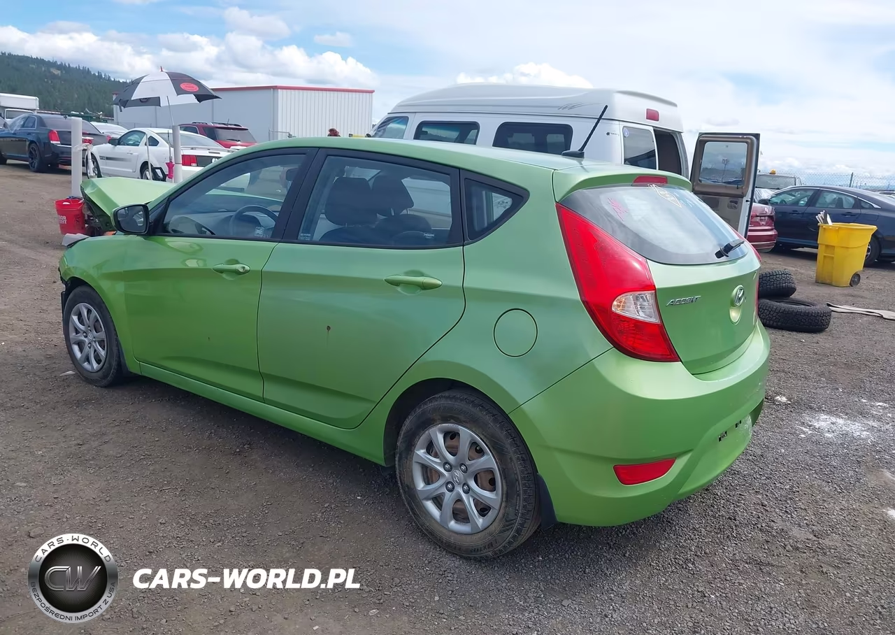 2014 Hyundai Accent Gs VIN:KMHCT5AE8EU183039 - 3