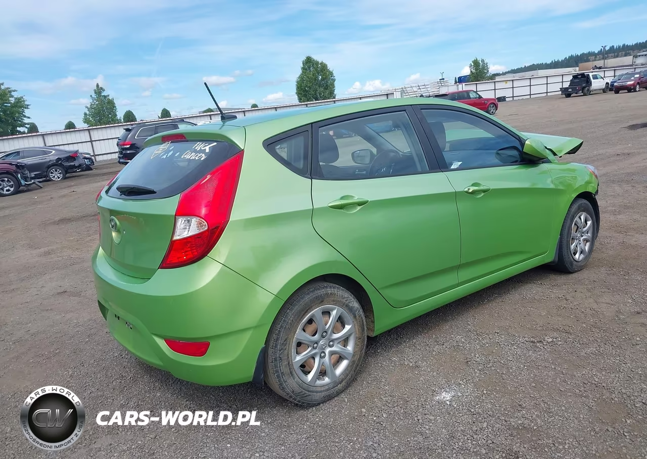 2014 Hyundai Accent Gs VIN:KMHCT5AE8EU183039 - 4