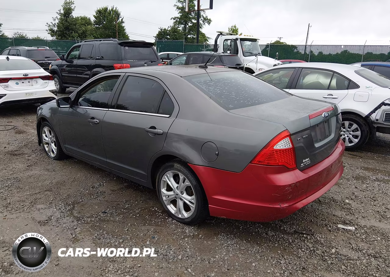 2012 Ford Fusion Se VIN:3FAHP0HA7CR346598 - 3