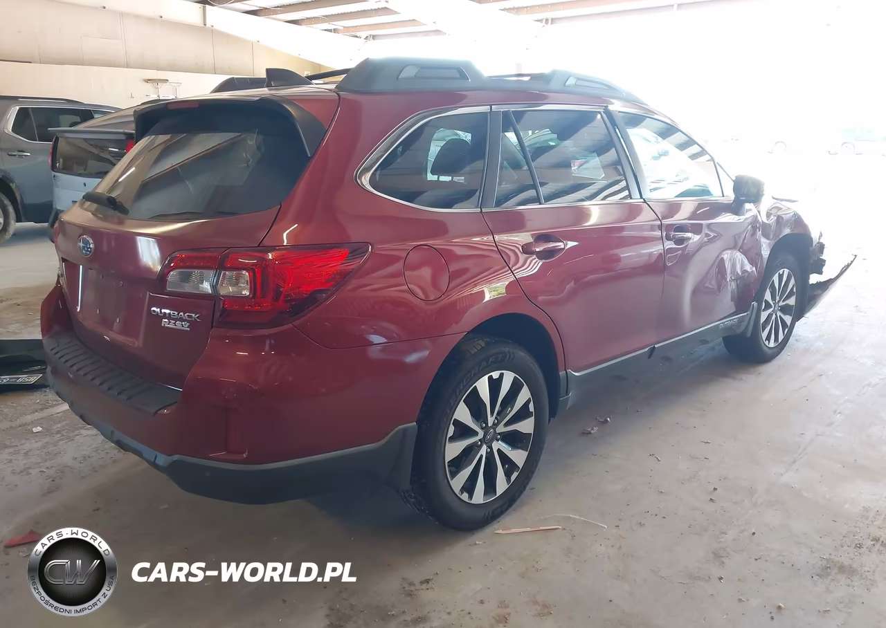 2017 Subaru Outback 2.5I Limited VIN:4S4BSANC4H3413900 - 4