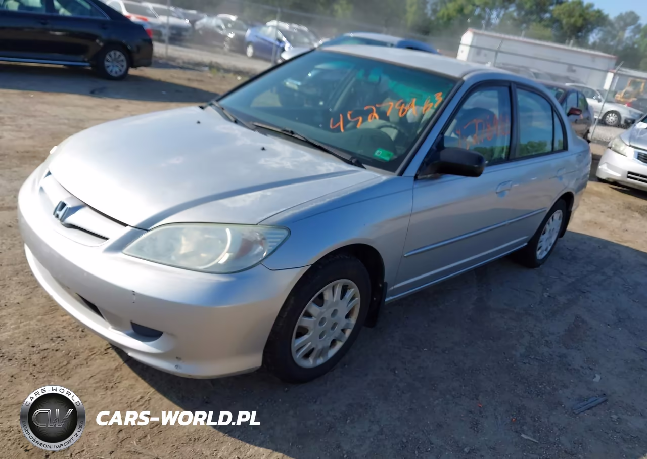 2005 Honda Civic Lx VIN:2HGES16535H566652 - 2