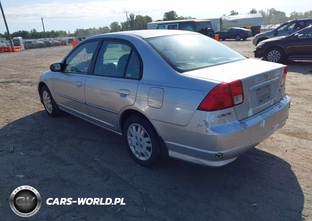 2005 Honda Civic Lx VIN:2HGES16535H566652 - 3
