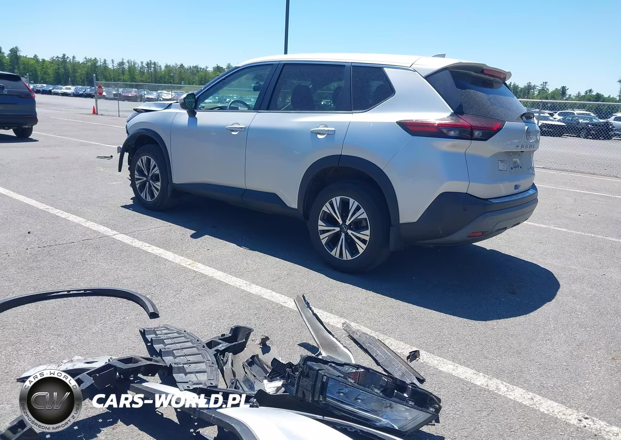 2022 Nissan Rogue Sv Intelligent Awd VIN:5N1BT3BB8NC673393 - 3