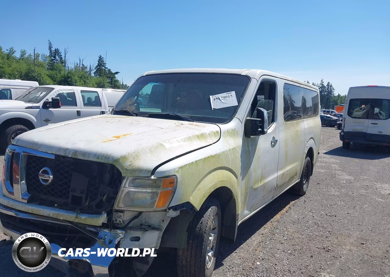 2014 Nissan Nv Passenger Nv3500 Hd Sl V8 VIN:5BZAF0AA9EN160558 - 2
