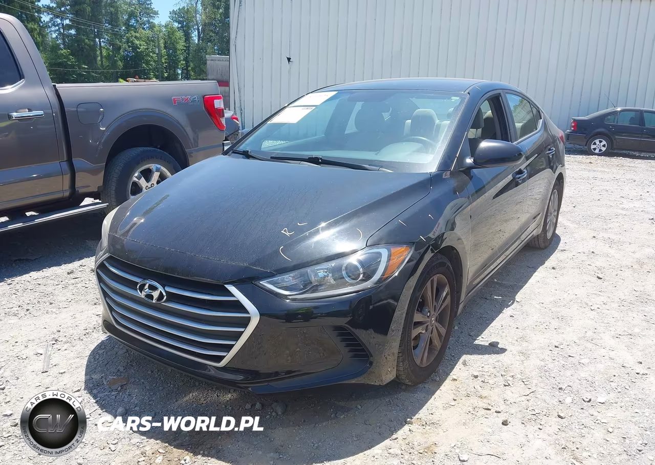 2017 Hyundai Elantra Se VIN:KMHD84LF4HU174588 - 2