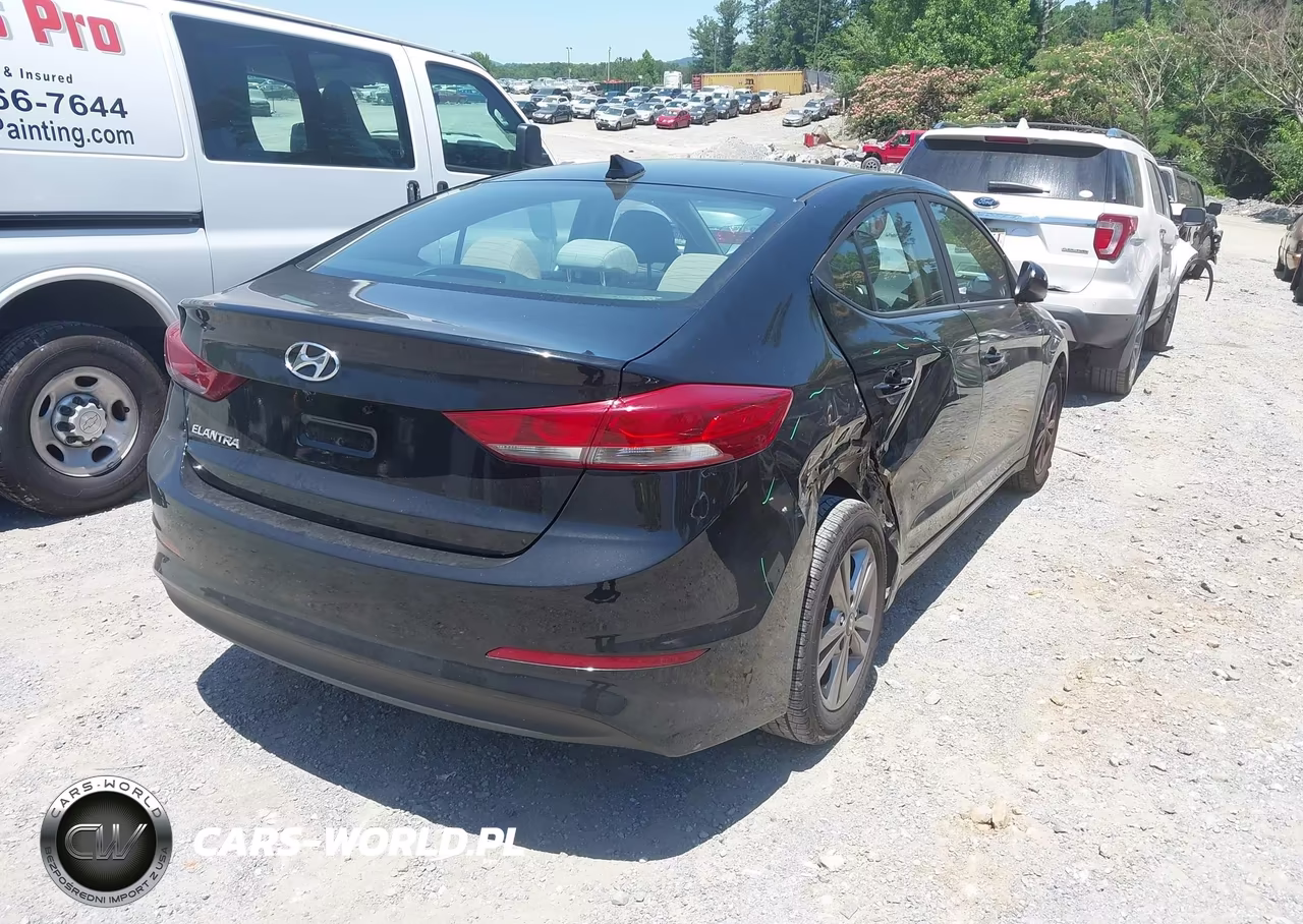 2017 Hyundai Elantra Se VIN:KMHD84LF4HU174588 - 4