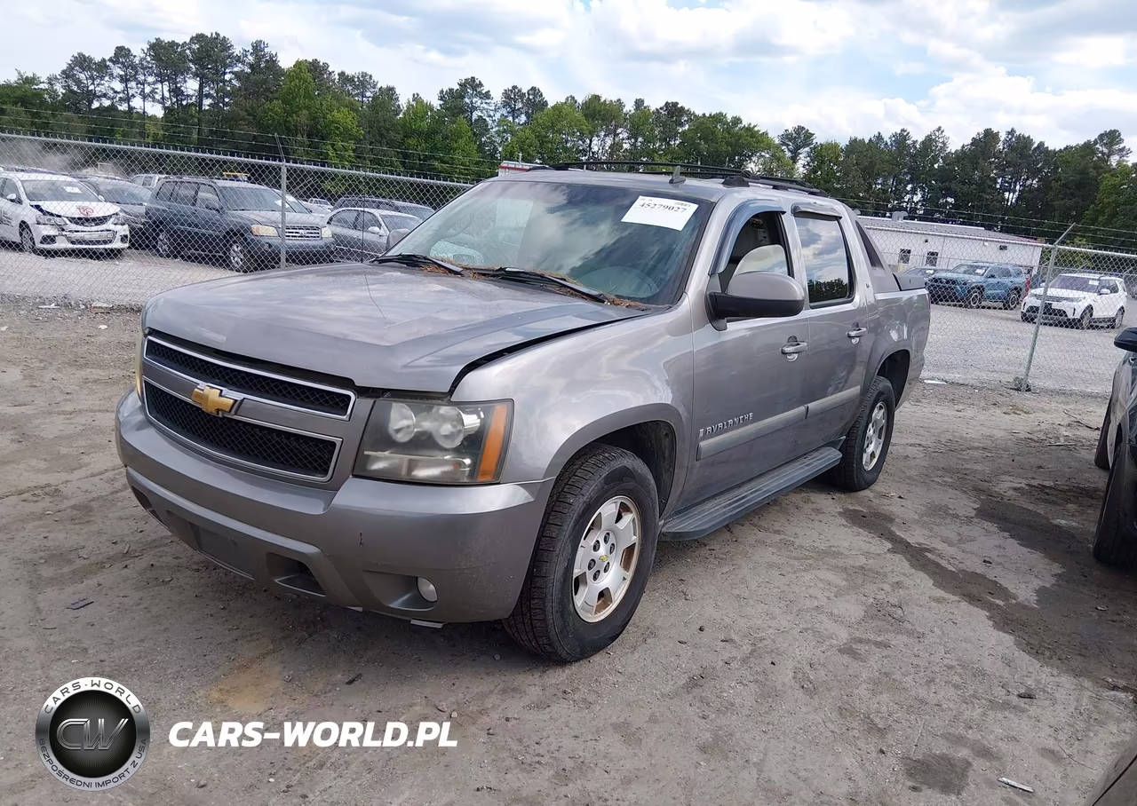2007 Chevrolet Avalanche 1500 Lt VIN:3GNEC12097G224185 - 2