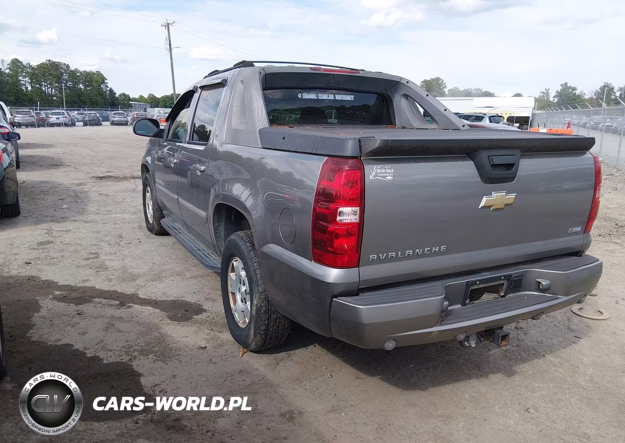 2007 Chevrolet Avalanche 1500 Lt VIN:3GNEC12097G224185 - 3