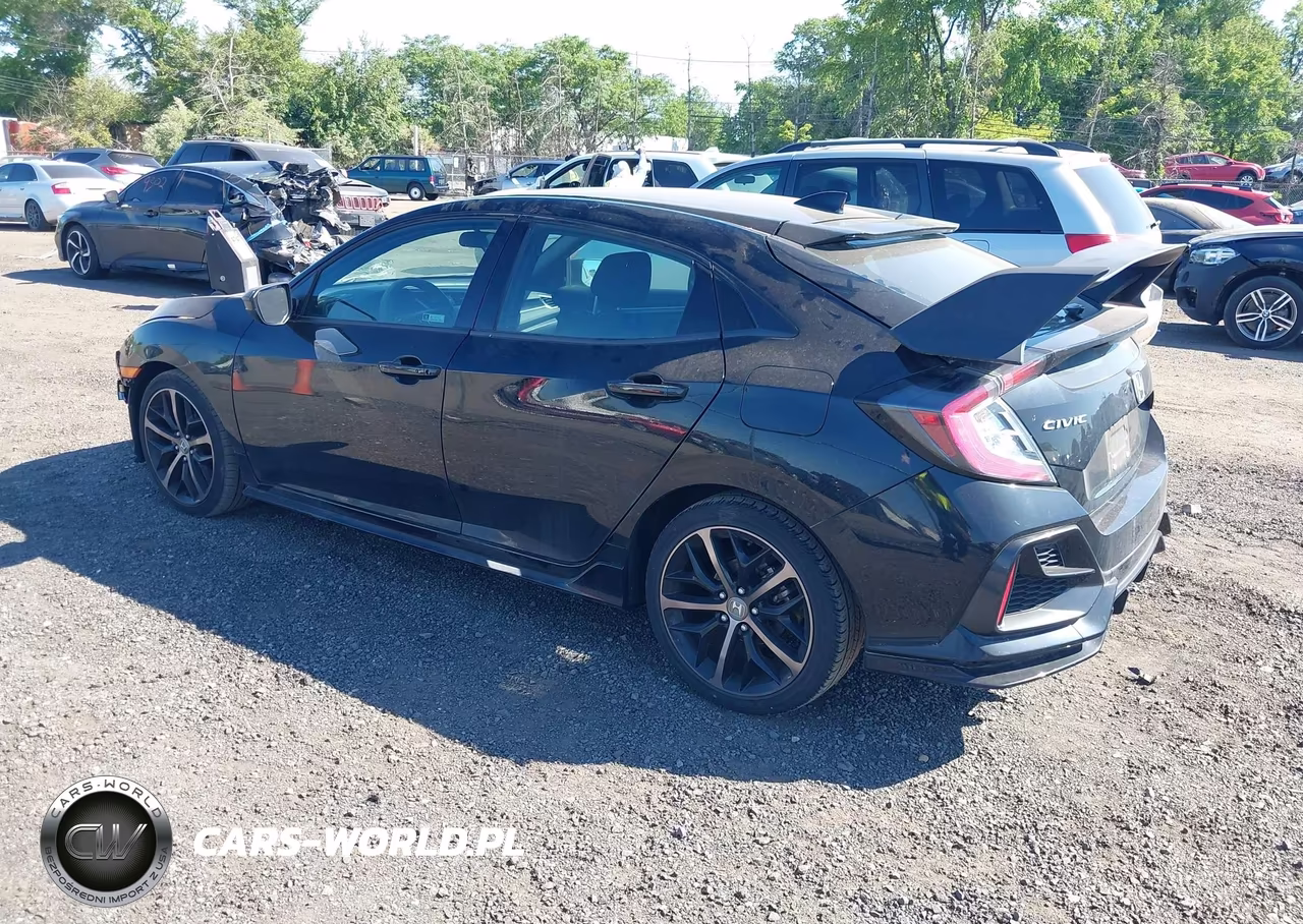 2021 Honda Civic Sport VIN:SHHFK7H43MU408146 - 3