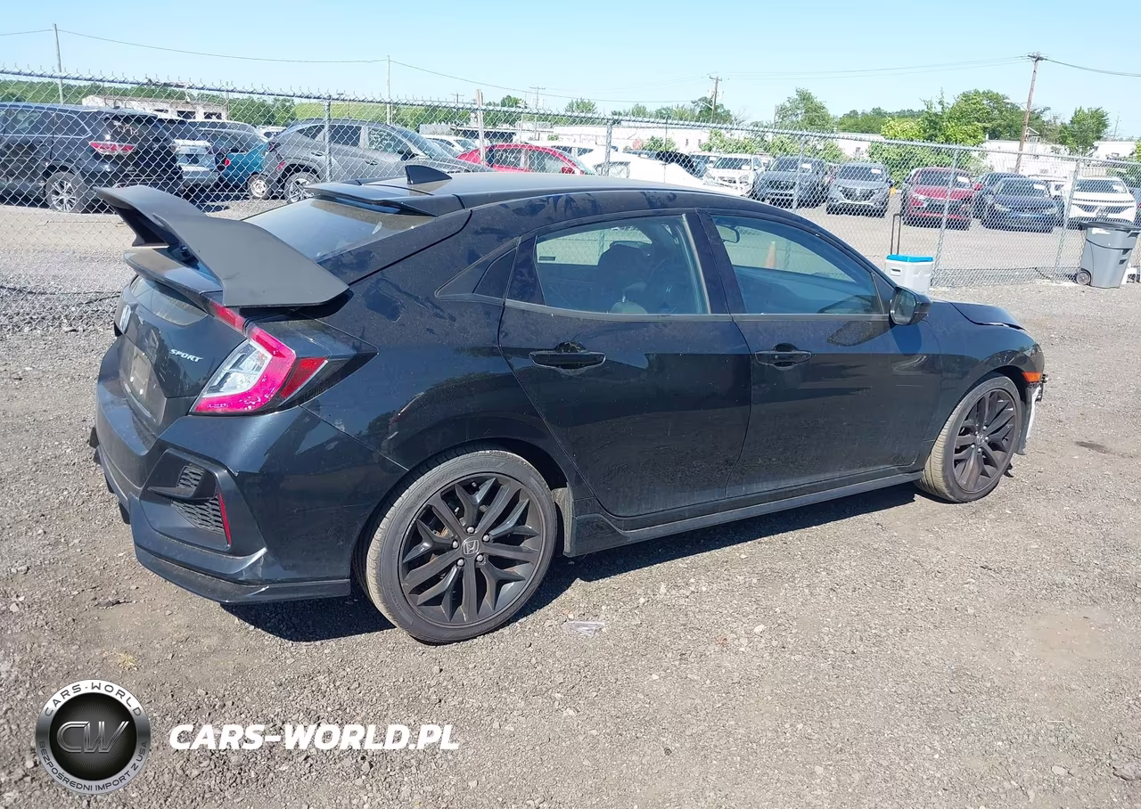 2021 Honda Civic Sport VIN:SHHFK7H43MU408146 - 4