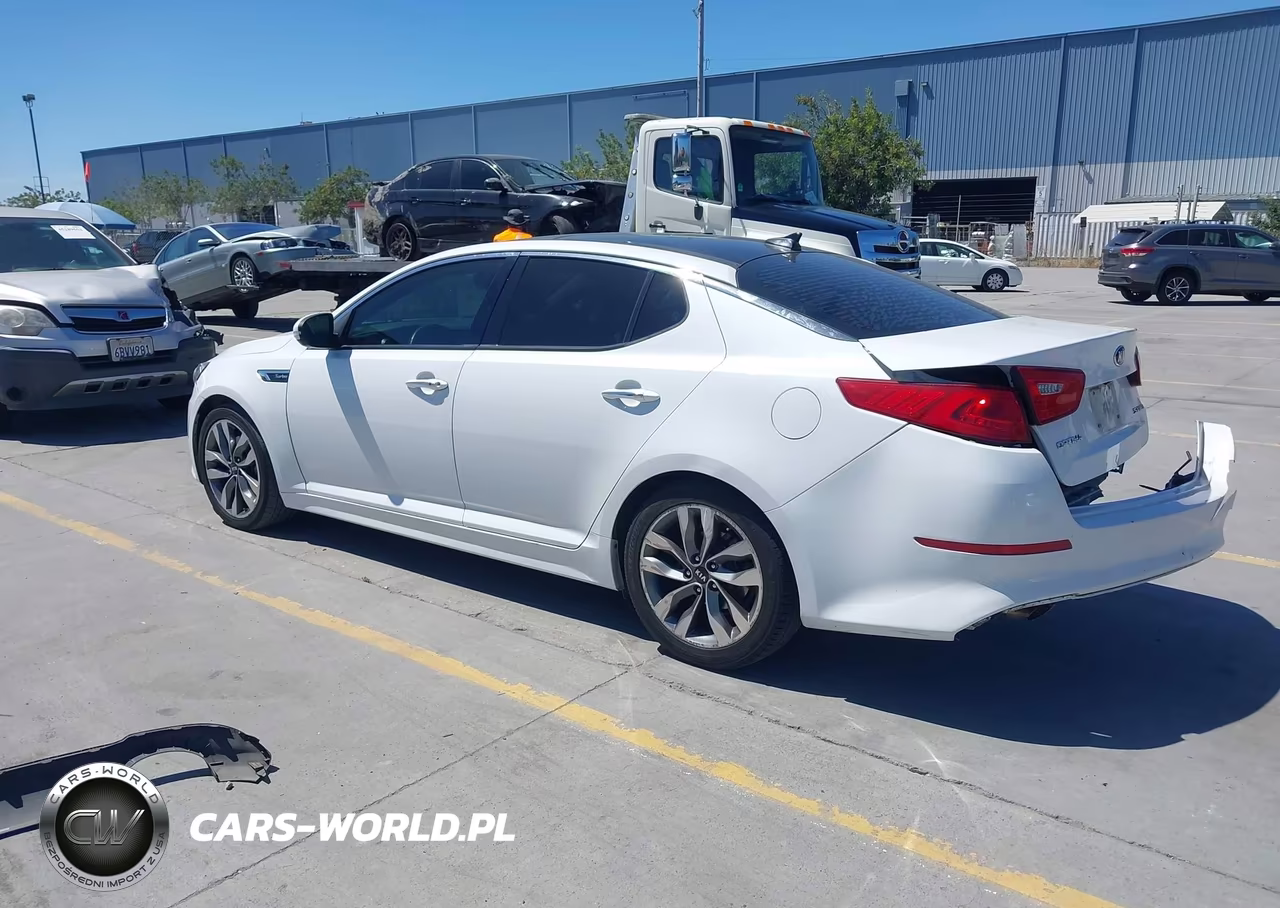 2014 Kia Optima Sx Turbo VIN:5XXGR4A67EG283081 - 3