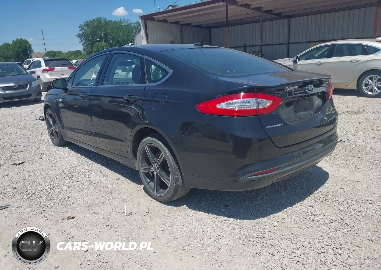 2014 Ford Fusion Se VIN:3FA6P0HDXER290080 - 3