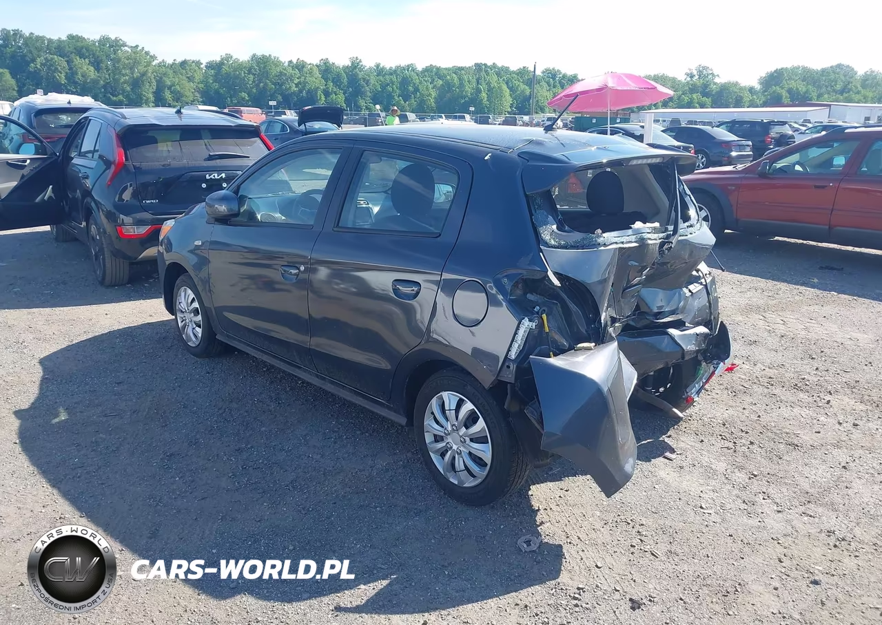2024 Mitsubishi Mirage Es-Le VIN:ML32AUHJXRH007601 - 3