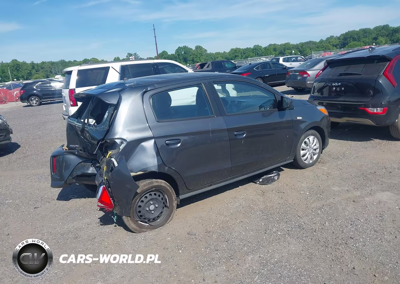 2024 Mitsubishi Mirage Es-Le VIN:ML32AUHJXRH007601 - 4