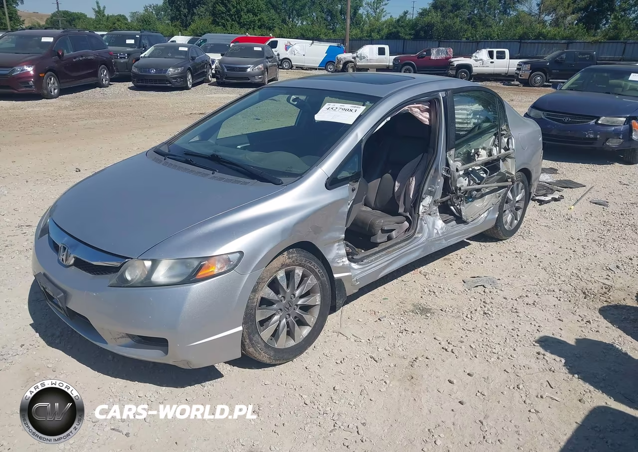2009 Honda Civic Ex-L VIN:19XFA16979E025923 - 2
