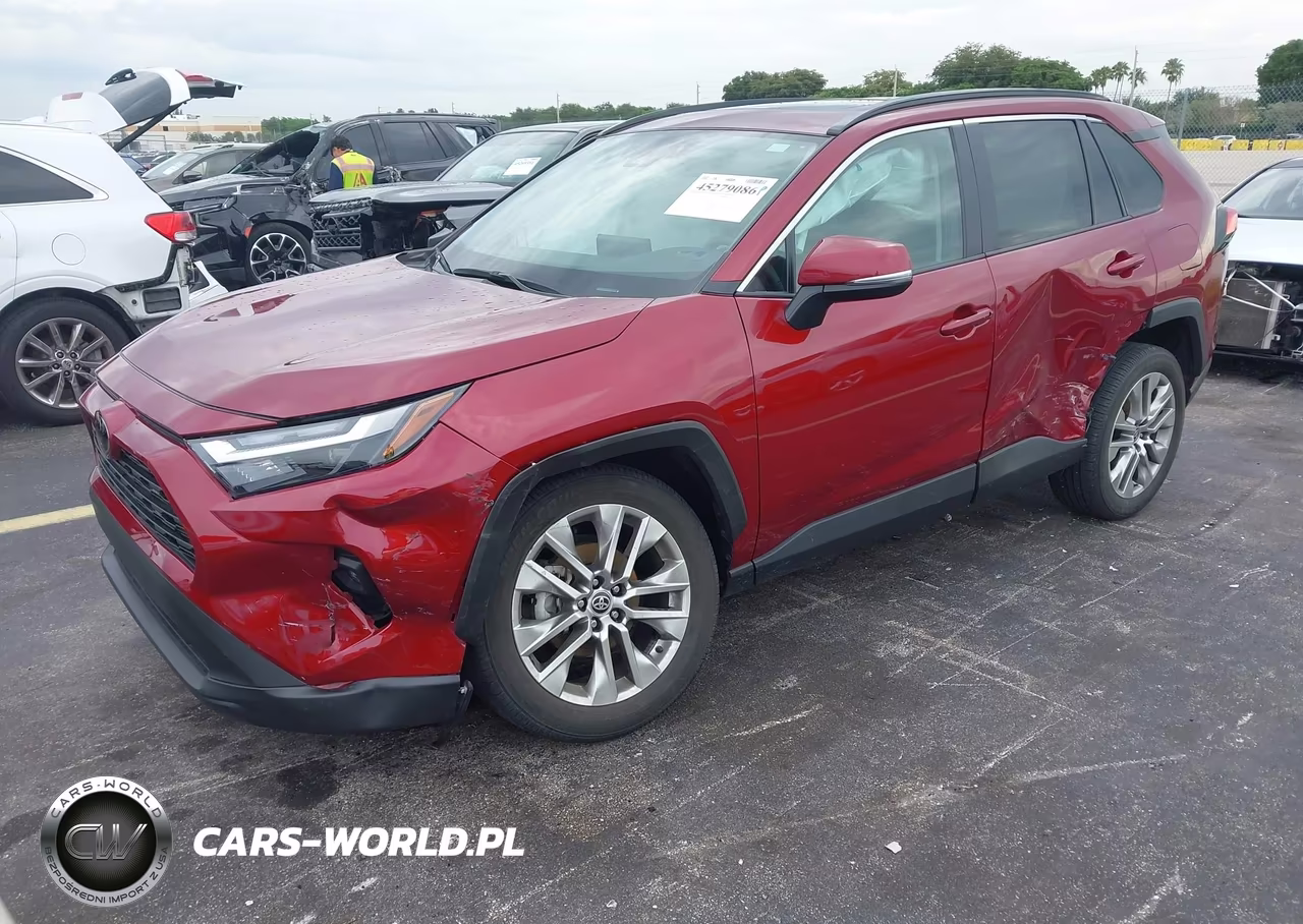 2022 Toyota Rav4 Xle Premium VIN:2T3C1RFV4NW210363 - 2