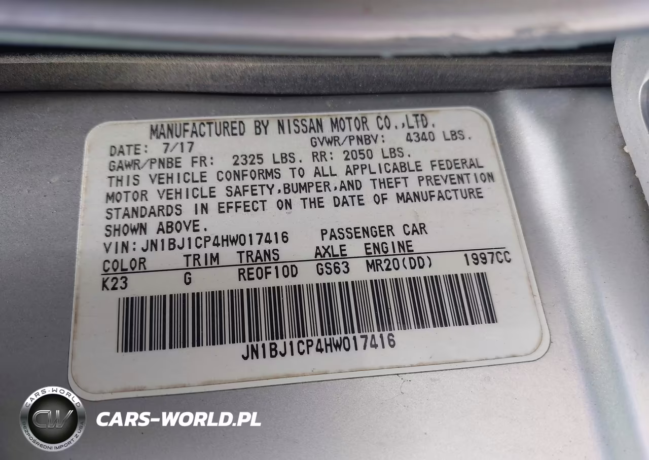 2017 Nissan Rogue Sport Sl VIN:JN1BJ1CP4HW017416 - 9