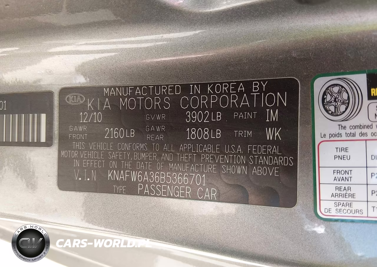 2011 Kia Forte Koup Sx VIN:KNAFW6A36B5366701 - 9