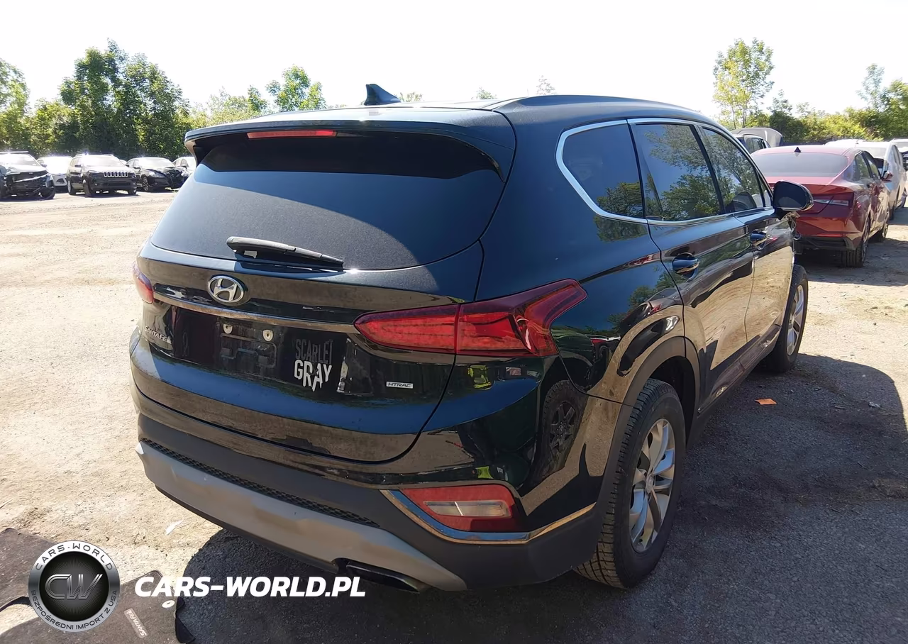 2019 Hyundai Santa Fe Sel VIN:5NMS3CAD4KH134919 - 4