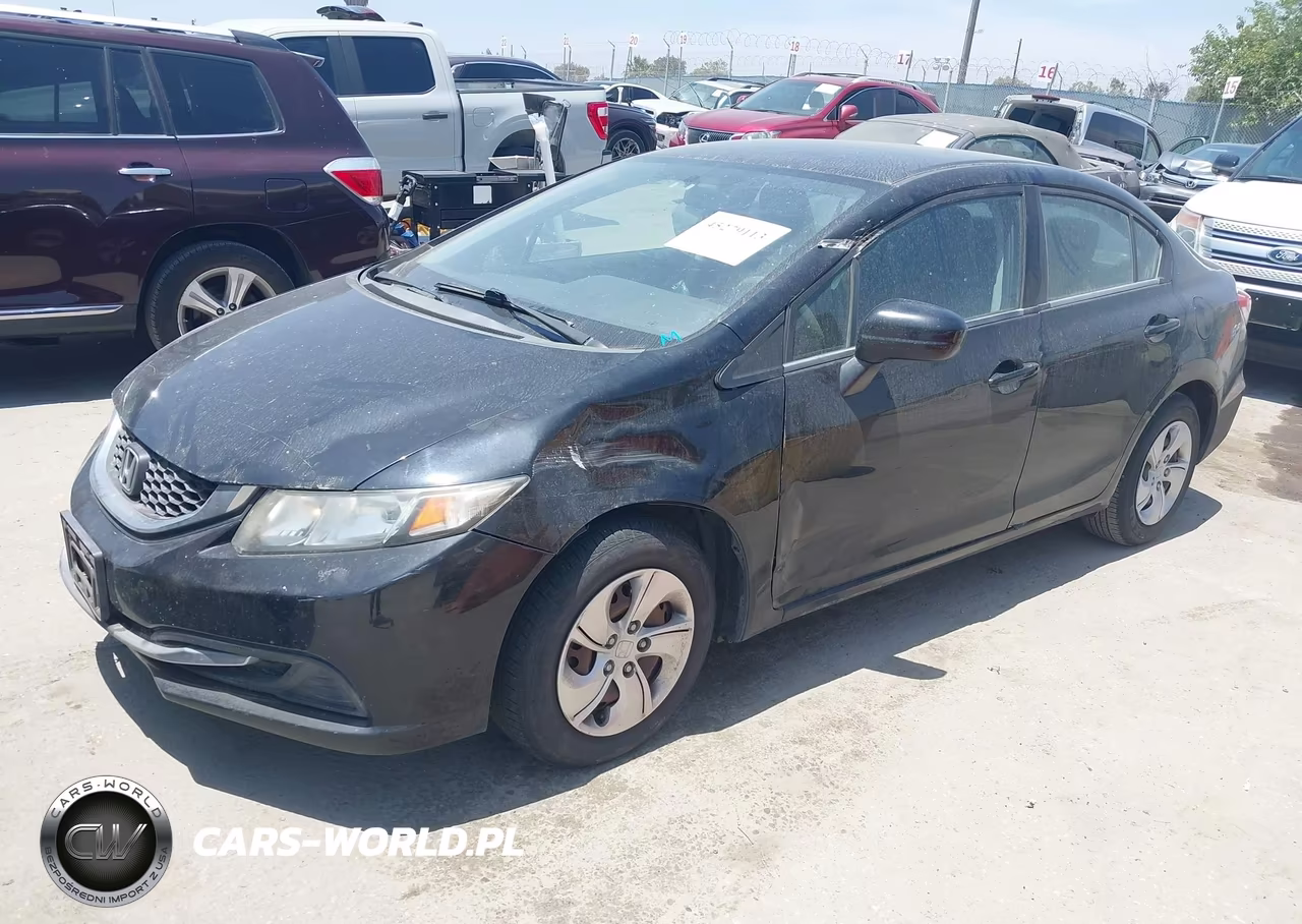 2015 Honda Civic Lx VIN:2HGFB2F55FH567250 - 2