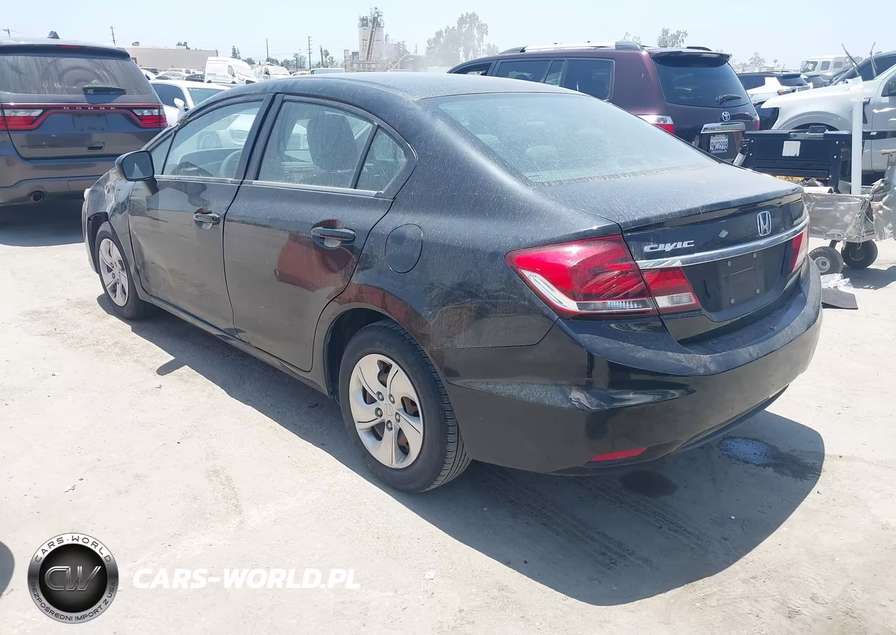 2015 Honda Civic Lx VIN:2HGFB2F55FH567250 - 3