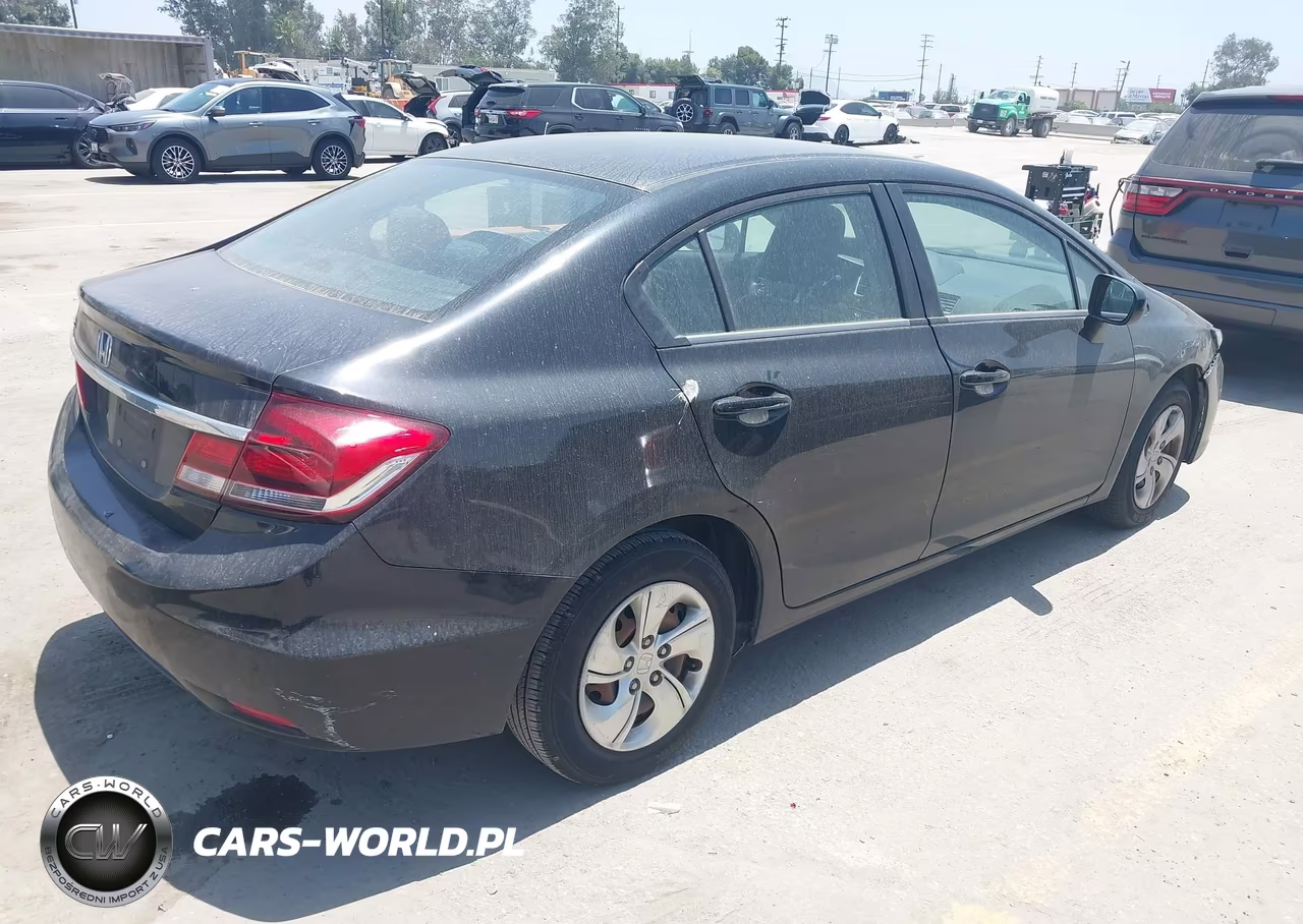 2015 Honda Civic Lx VIN:2HGFB2F55FH567250 - 4