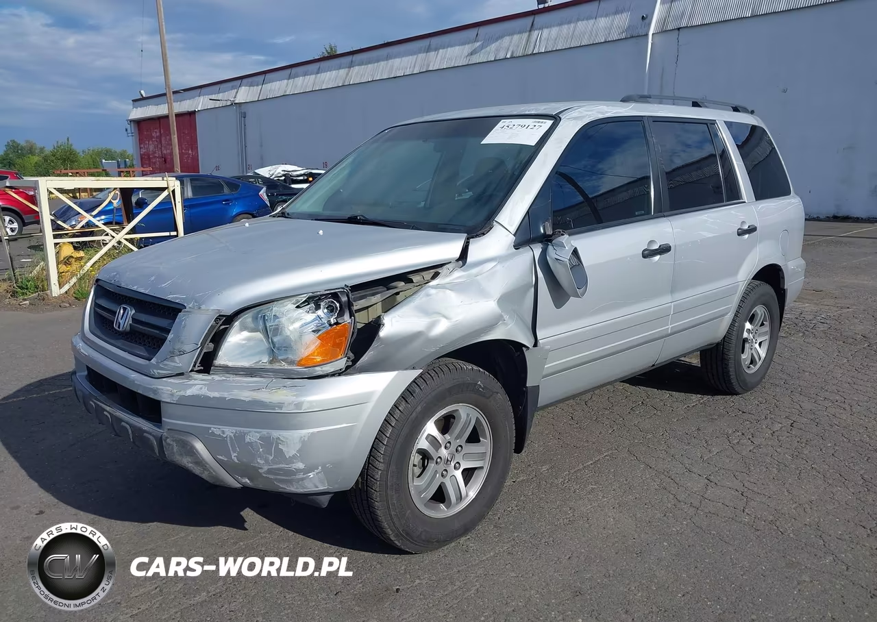 2004 Honda Pilot Ex-L VIN:2HKYF18634H508259 - 2