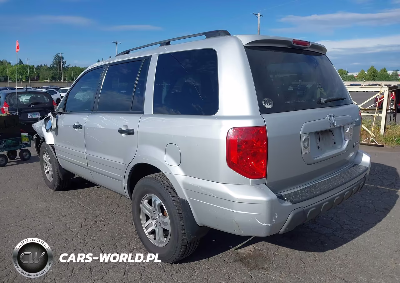 2004 Honda Pilot Ex-L VIN:2HKYF18634H508259 - 3