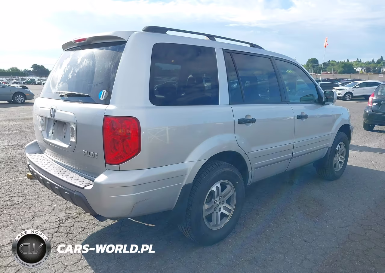 2004 Honda Pilot Ex-L VIN:2HKYF18634H508259 - 4