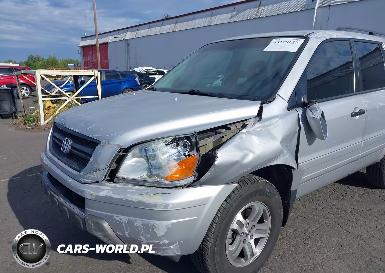 2004 Honda Pilot Ex-L VIN:2HKYF18634H508259 - 6
