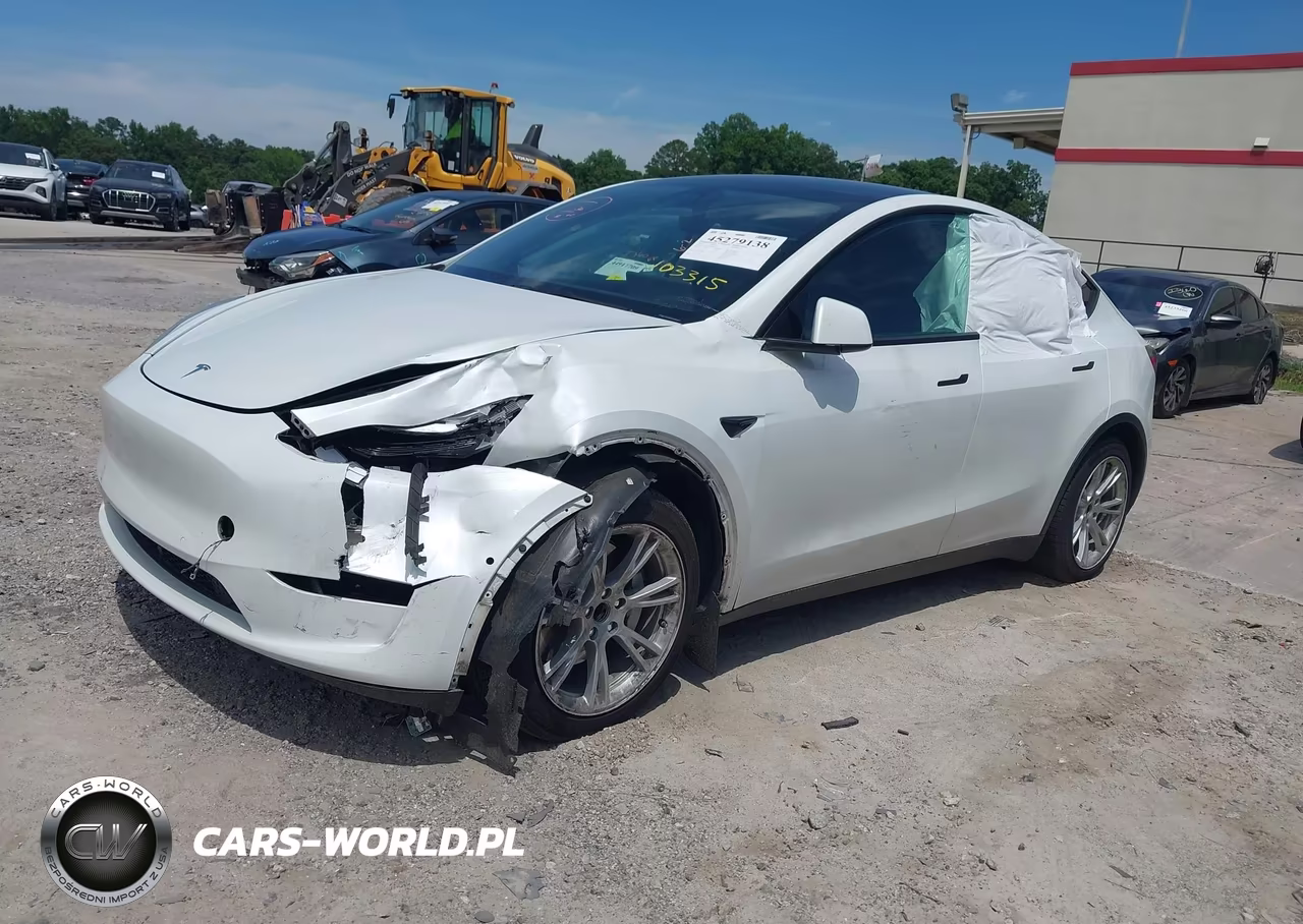 2021 Tesla Model Y Standard Range Rear-Wheel Drive VIN:5YJYGDEDXMF103015 - 2