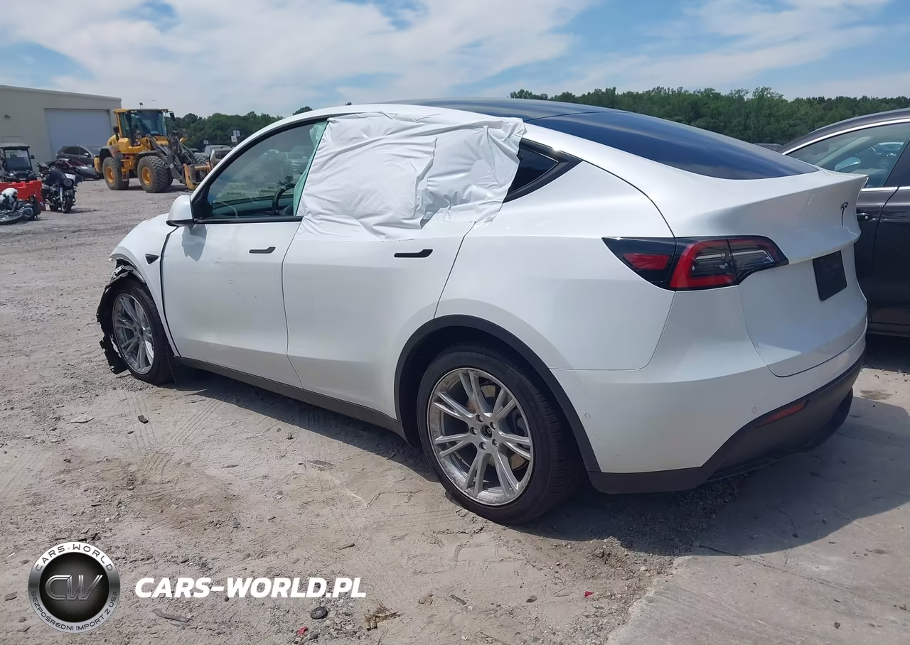 2021 Tesla Model Y Standard Range Rear-Wheel Drive VIN:5YJYGDEDXMF103015 - 3