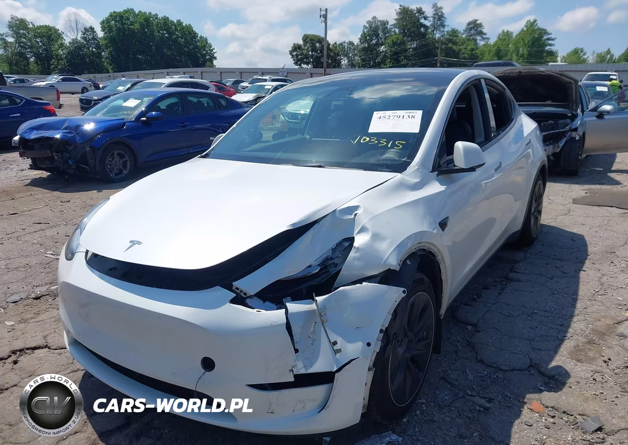 2021 Tesla Model Y Standard Range Rear-Wheel Drive VIN:5YJYGDEDXMF103015 - 6