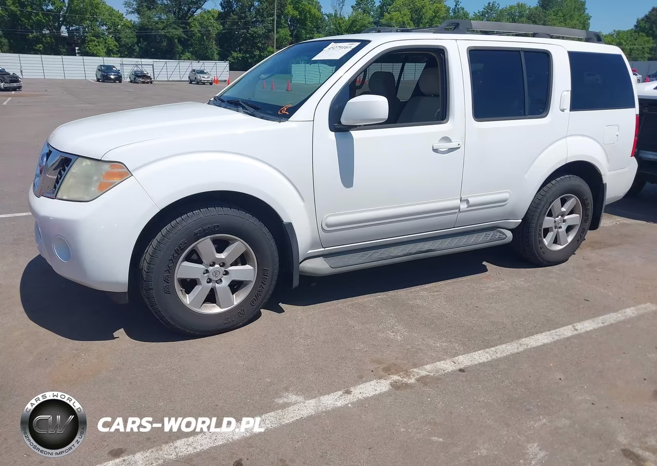 2009 Nissan Pathfinder Se VIN:5N1AR18U09C618191 - 2