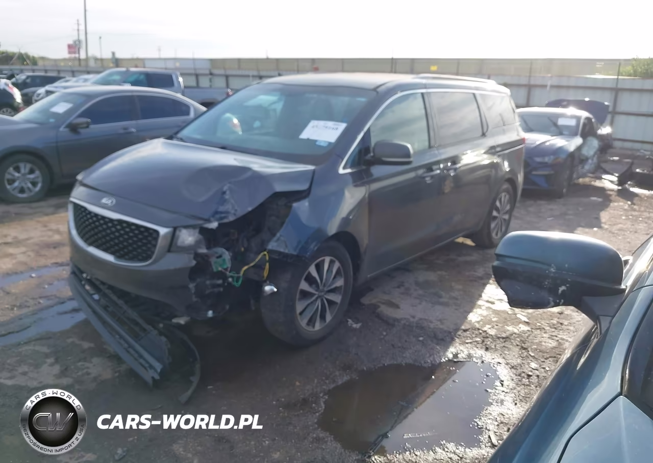 2015 Kia Sedona Sx VIN:KNDMC5C12F6039348 - 2