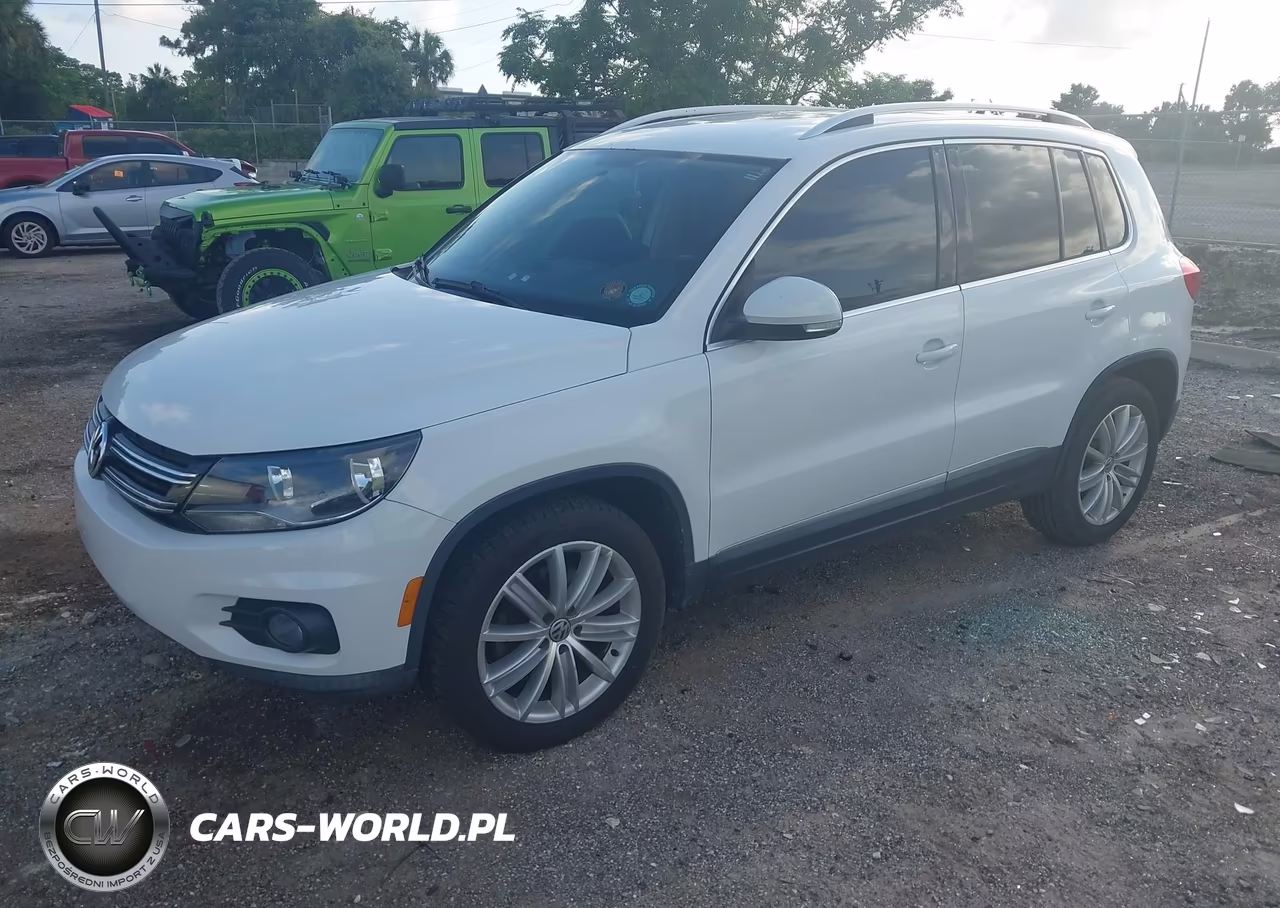 2014 Volkswagen Tiguan Se VIN:WVGAV3AX6EW572824 - 2