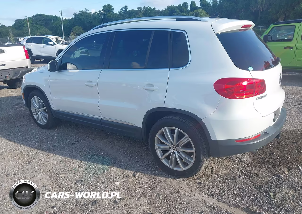 2014 Volkswagen Tiguan Se VIN:WVGAV3AX6EW572824 - 3