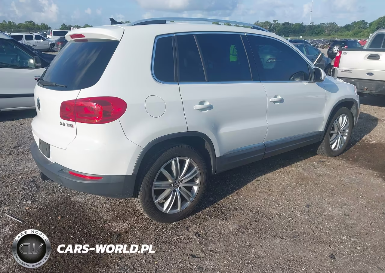 2014 Volkswagen Tiguan Se VIN:WVGAV3AX6EW572824 - 4