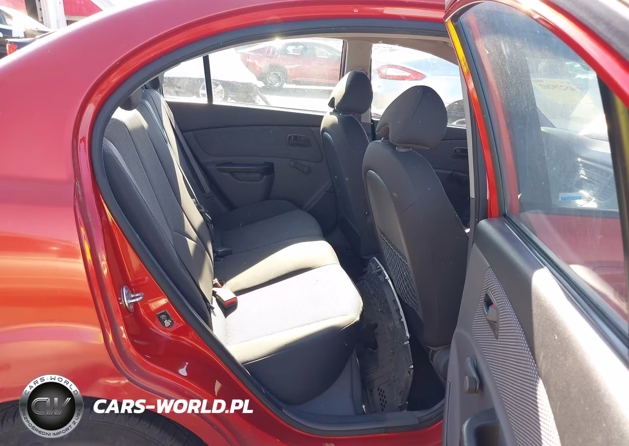 2011 Kia Rio Lx VIN:KNADH4A3XB6937820 - 8